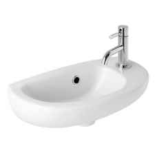 Kompact Short projection cloakroom basin 419mm wide
